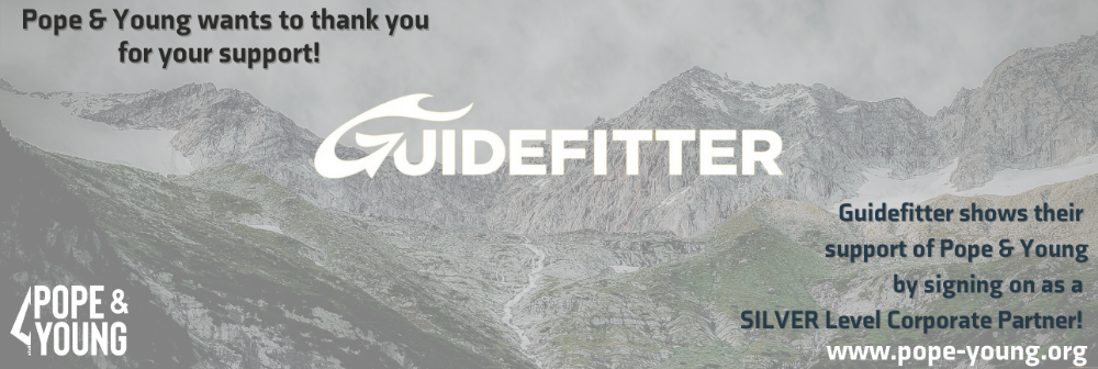 
    Guidefitter Joins Pope & Young As a Silver Level Corporate Partner