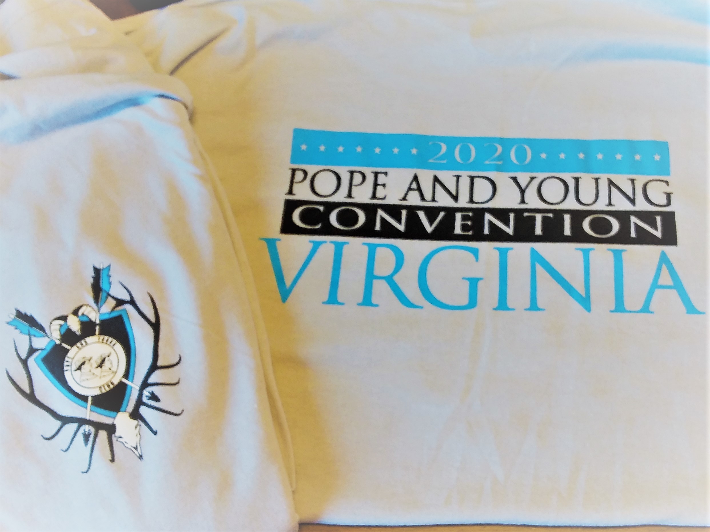
1st EVER Cancelled Pope & Young Convention Commemorative T-Shirt