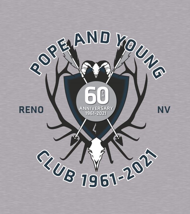 
Pope & Young 60th Anniversary Commemorative T-Shirt