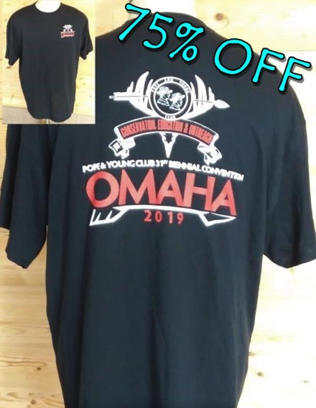 
Pope & Young 2019 Omaha Convention T-Shirt