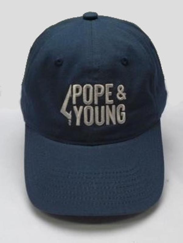 
    Pope & Young Navy Cap with Velcro Strap