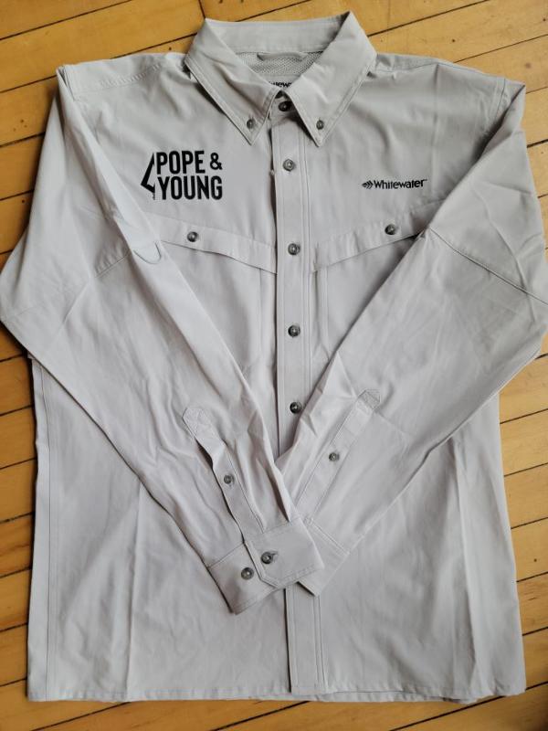 
Pope & Young Whitewater Rapids Long Sleeve Shirt