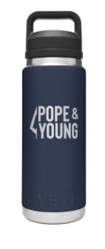 Pope & Young Yeti Rambler 26 oz Bottle Chug